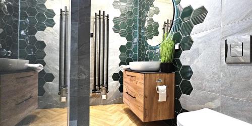 Kúpeľňa v ubytovaní VIP Apartamenty VILLA GORSKI SEN