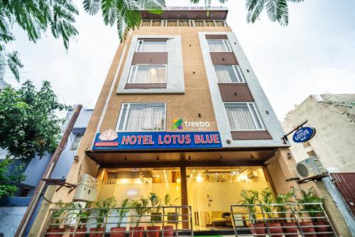 a hotel lotus blue is located in a building at Treebo Lotus Blue in Bhopal