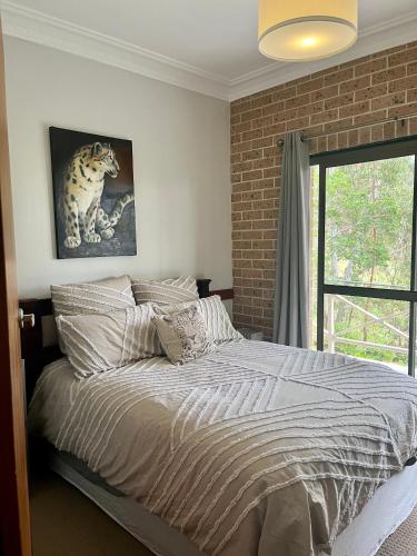 Katil atau katil-katil dalam bilik di Mountain View Blue Mountains