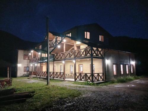 Budova, kde se penzion nachází