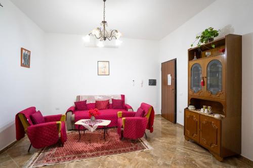 Χώρος καθιστικού στο Peppe's home Tropea-Capo vaticano