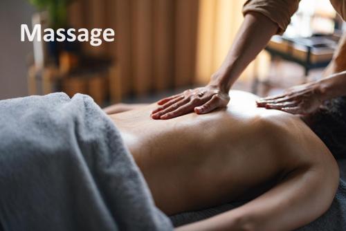 Spa und/oder Wellnesseinrichtungen in der Unterkunft STwin Hotel