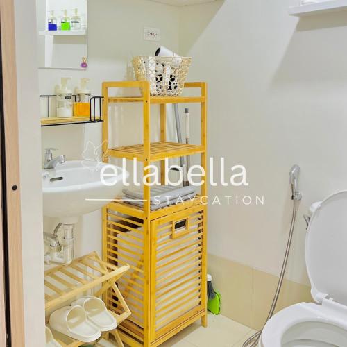 Ellabella Staycation - Trees Residences tesisinde bir banyo