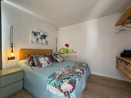 Postel nebo postele na pokoji v ubytování Urban Beach Corralejo