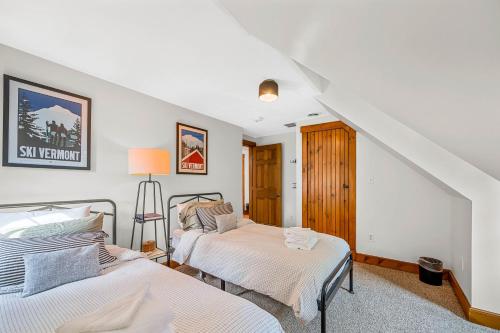 Ένα ή περισσότερα κρεβάτια σε δωμάτιο στο The Getaway home