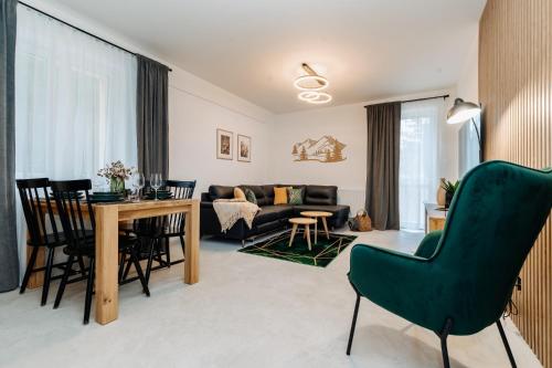 Istumisnurk majutusasutuses Design Apartmán Jáchymovská - Rezidence K Lanovce