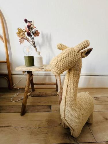 Posedenie v ubytovaní Studio Girafe, style bohème et atypique, Curistes