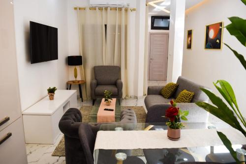 Le Cocotier, meublé et équipé