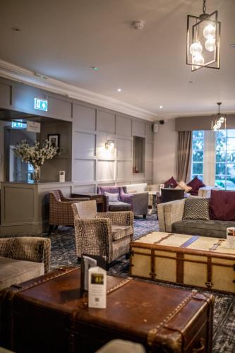 Ruang duduk di Gretna Hall Hotel