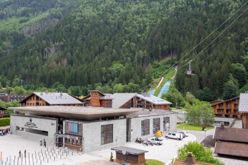 Les Barrats - Duplex - Central - Vue Mont-Blanc