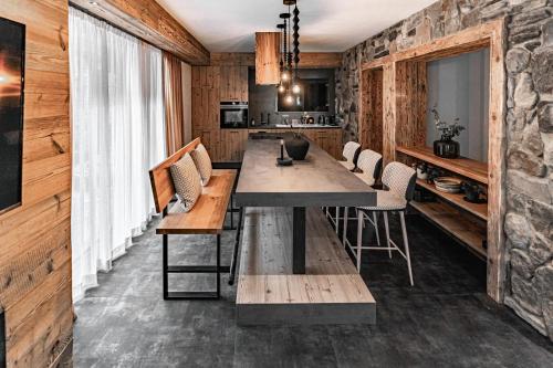 Apartments AmBergにあるキッチンまたは簡易キッチン