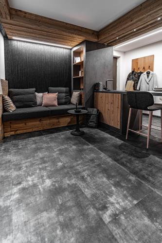 Apartments AmBergにあるキッチンまたは簡易キッチン