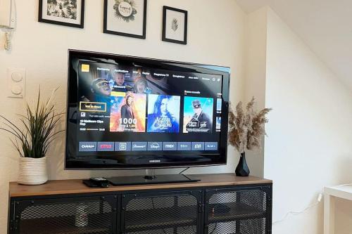 TV/Unterhaltungsangebot in der Unterkunft Bel Appartement Moderne TOP emplacement pour 4Pers et 2ch