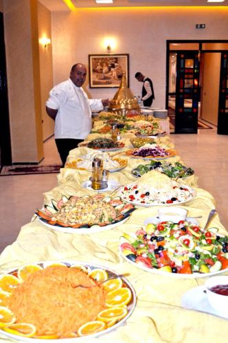 Essen im Hotel oder in der Nähe
