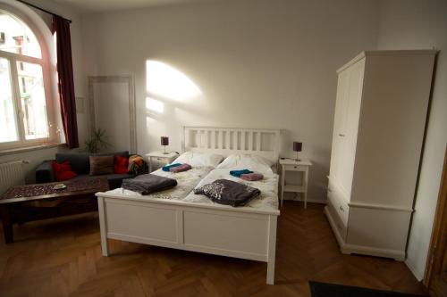 Apartment Altstadt Villaにあるベッド