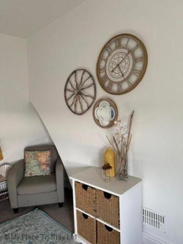 Posezení v ubytování Y Mor Cosy Apartment