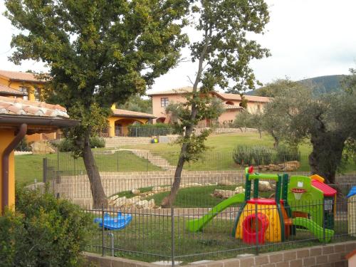 Vaikų žaidimų erdvė apgyvendinimo įstaigoje Borgo Etrusco