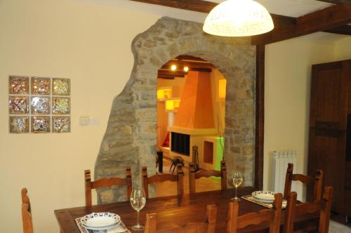 Χώρος καθιστικού στο Giusvalla Forest Village