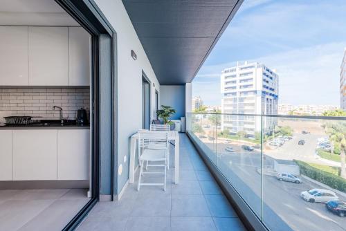 Modern condo Praia da Rocha,Terracos Da Ciudade