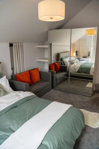 Cama o camas de una habitación en Manchester's hidden gem