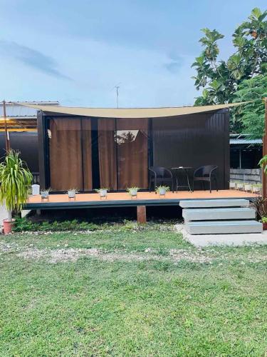 Jardin de l'établissement Ooni Hostel Moalboal