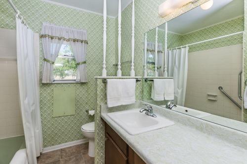 Et badeværelse på Oma's House