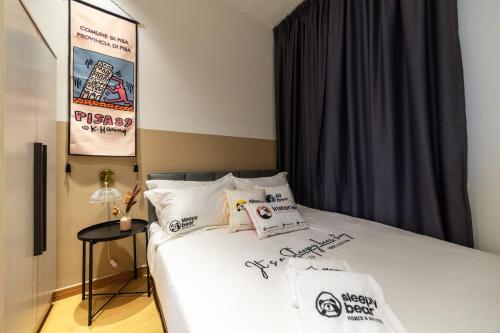 MayaBay Residence SplashMania Gamuda Cove Homestay by Sleepy Bearにあるベッド