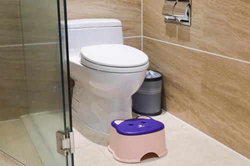Bilik mandi di Holiday Inn Ningde Dijing by IHG