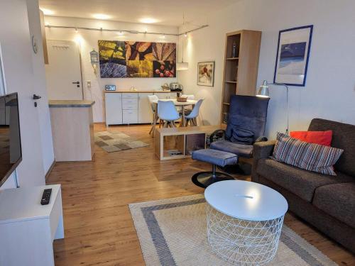 Køkken eller tekøkken på Nice holiday home near the beach