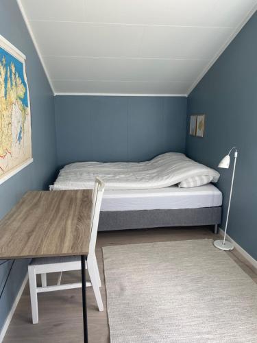Ένα ή περισσότερα κρεβάτια σε δωμάτιο στο New, spacious apartment