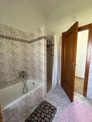 Koupelna v ubytování Casetta a Cavarretta