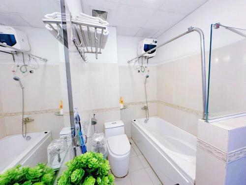 Koupelna v ubytování H79 HOTEL