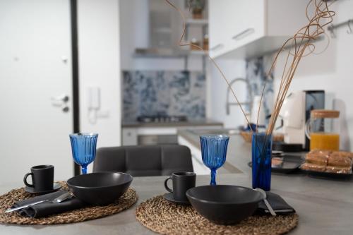 Nhà bếp/bếp nhỏ tại L'angolo tra gli scavi