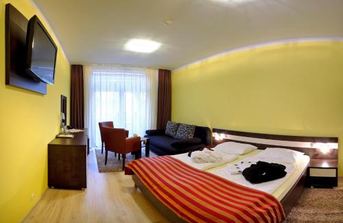 Luxury Apartment Krištofにあるベッド