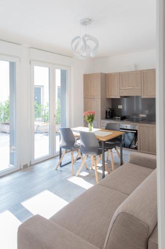 Dapur atau dapur kecil di Residenza Elsa