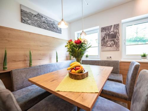Ein Sitzbereich in der Unterkunft Present apartment in Fusch
