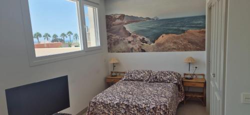 Apartamento en Costa de Almería, Costa Cabana con terraza, enfrente a Parque Natural Cabo de Gata