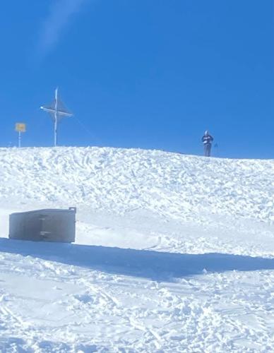 Haus Hislop durante el invierno