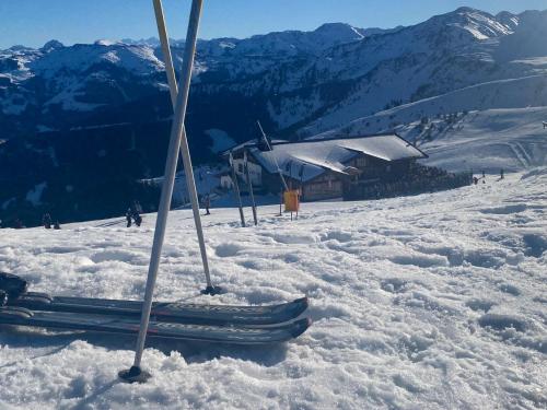 Haus Hislop durante el invierno