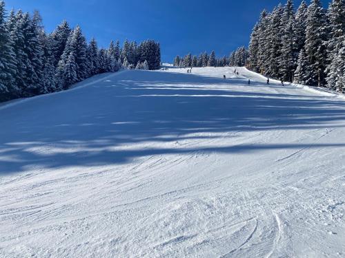Haus Hislop durante el invierno