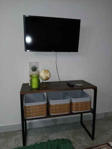 LISANÉ ACCOMMODATIONにあるテレビまたはエンターテインメントセンター
