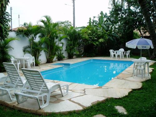 Bazén v ubytovaní Pousada Pouso do Sô Vigario alebo v jeho blízkosti