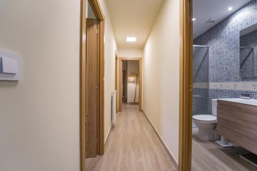 Koupelna v ubytování Pleta de Soldeu Lodge