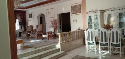 Χώρος καθιστικού στο Villa
