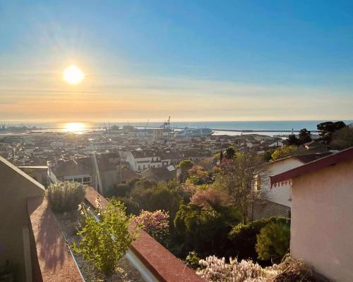 Appartement Vista Mare Sète - vues mer et étang - parking