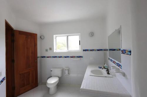 Koupelna v ubytování Cabana Mangle Playa Privada