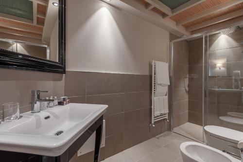 Un baño de Borgo il Mezzanino