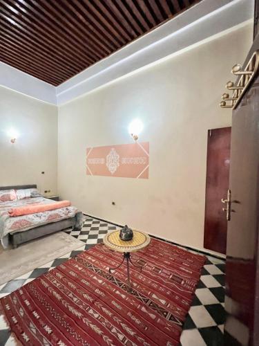 Cama o camas de una habitación en Dar hiba
