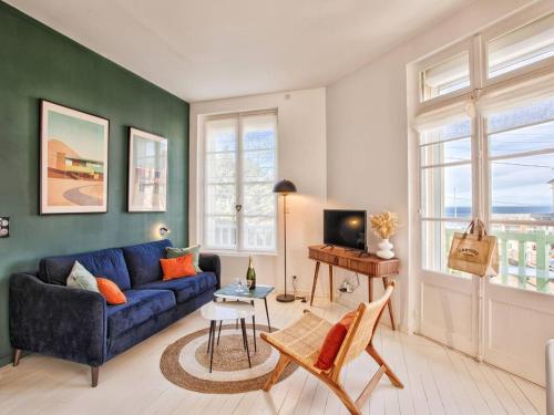 Superbe appartement rénové à Cabourg, face à la mer pour 2 - FR-1-788-33