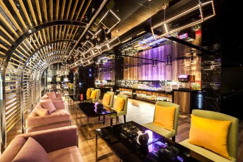 Posezení v ubytování i hotel 中壢館